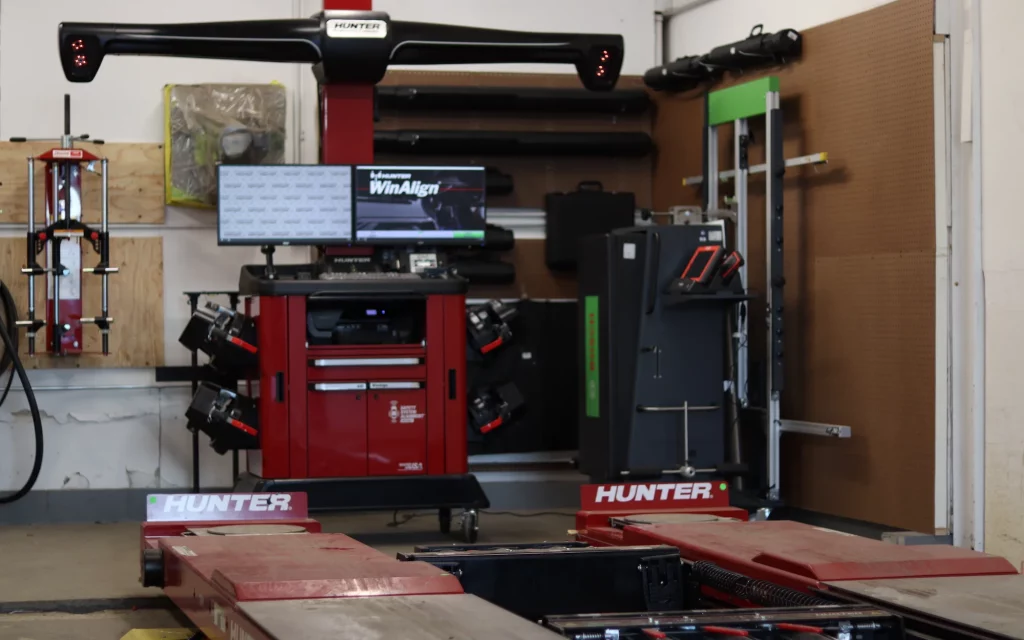 Hunter Engineering Alignment Machine