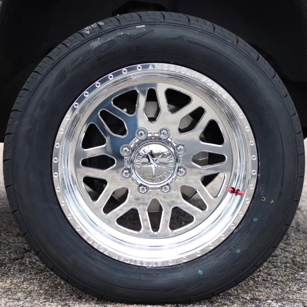 American Force Wheels Mounted