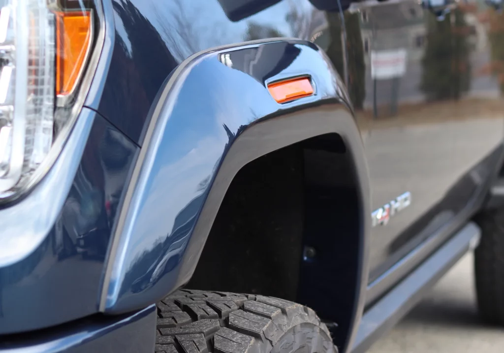 2021 GMC Sierra 2500 Bushwacker Paint to Match Fender Flares