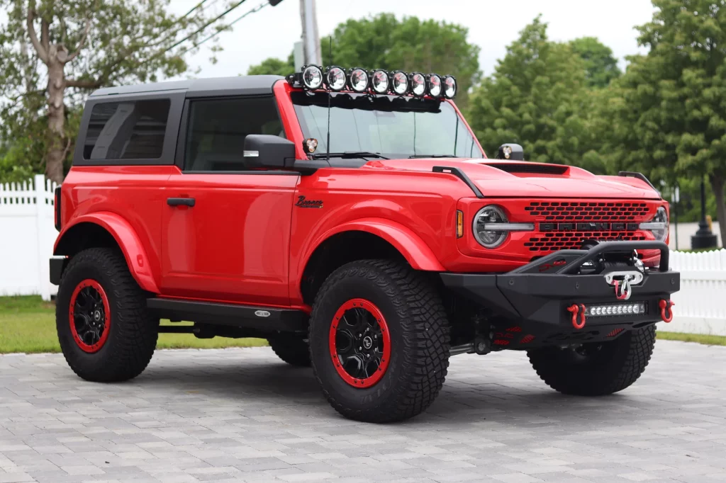 2022 Ford Bronco Race Red Build