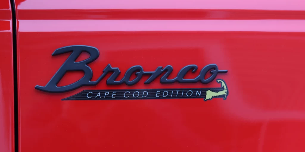 Ford Bronco Badging