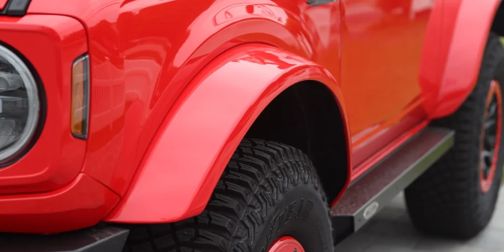 Paint Matched Ford Bronco Sasquatch Fender Flares