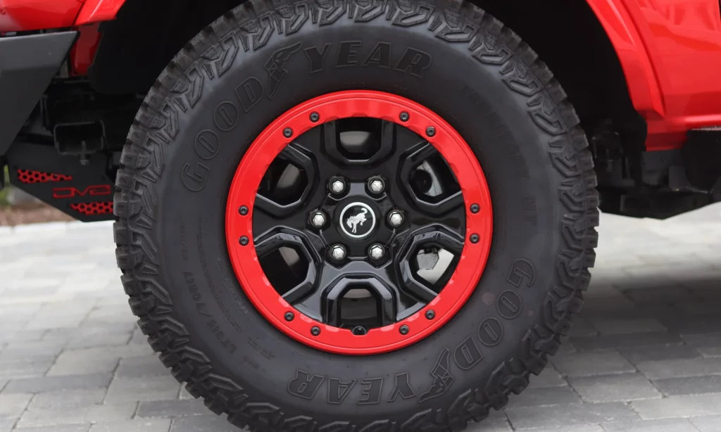 Ford Bronco Paint Matched Outer Wheel Ring