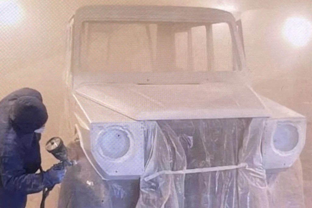 1980 Mercedes-Benz G-Wagon Paint
