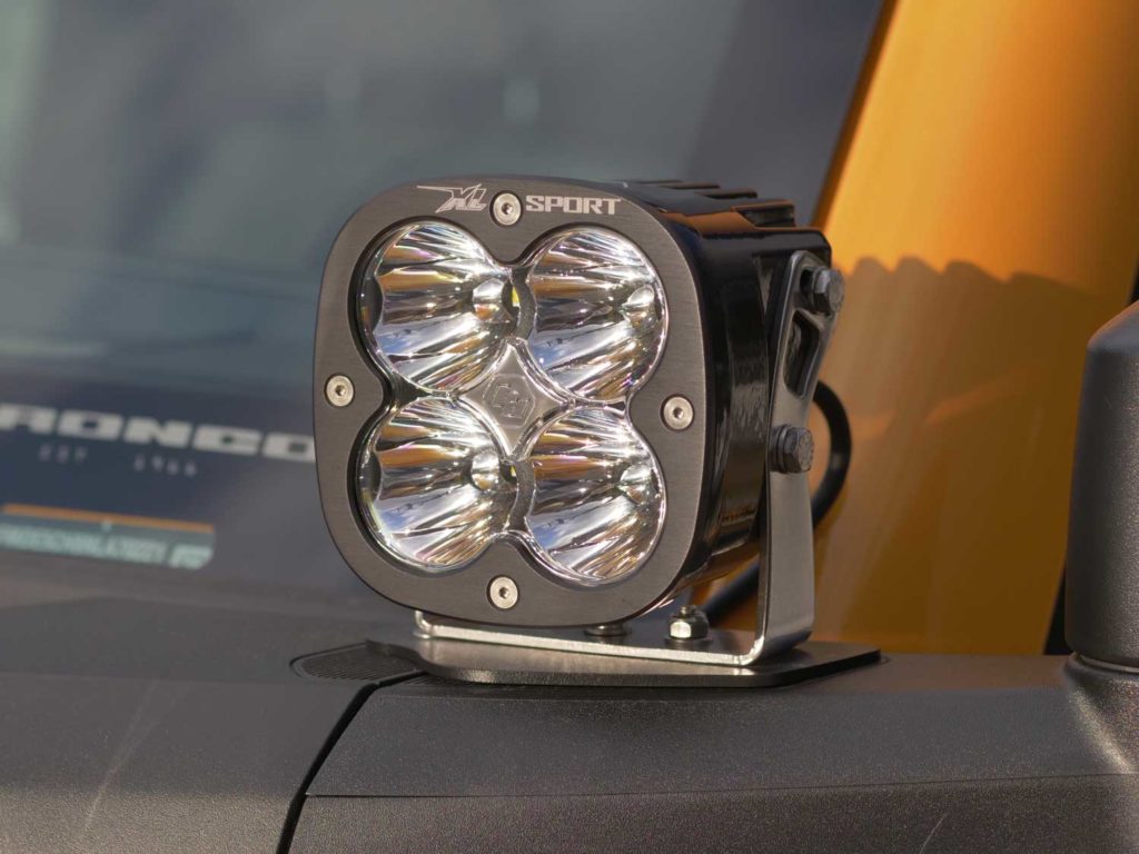 Orange Bronco Ditch Mount Light