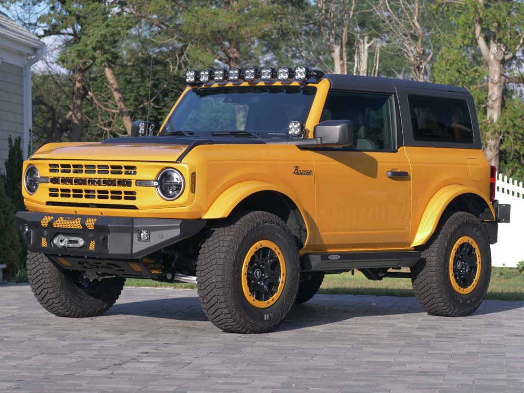 Cyber Orange Ford Bronco Build