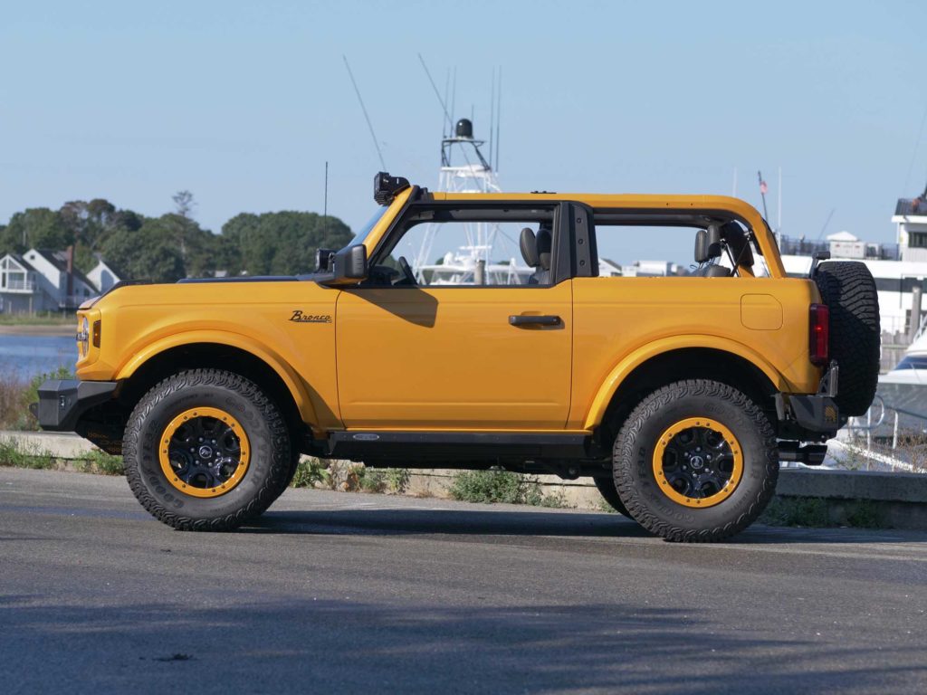 Orange Bronco Sideview