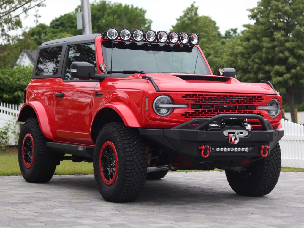 2022 Ford Bronco Red Cape Cod Edition