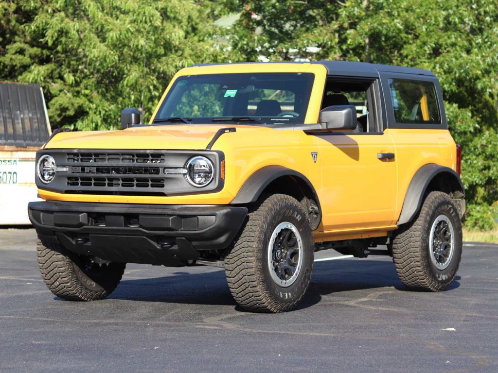 Orange Bronco Before Right