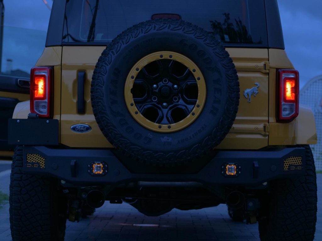 Orange Bronco Taillights