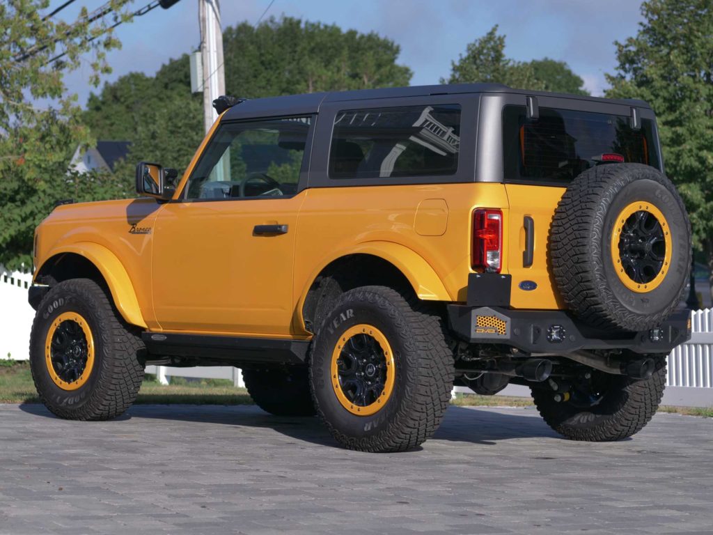 Orange Bronco Rear