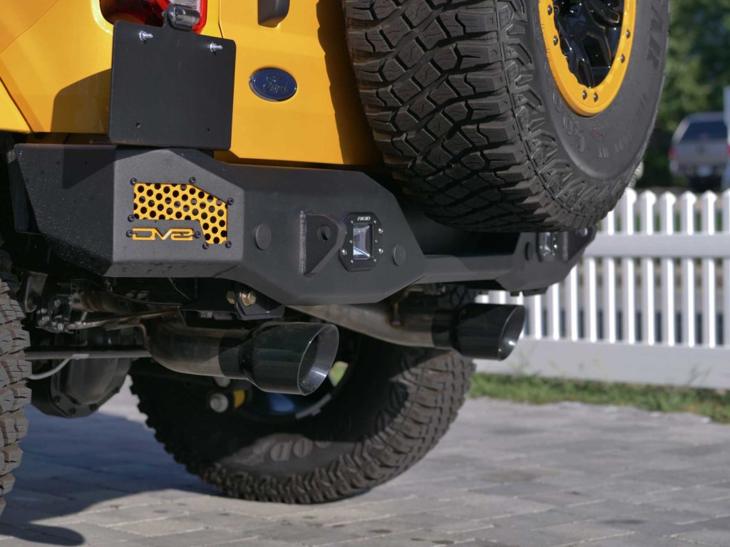 Orange Bronco Rear Bumper