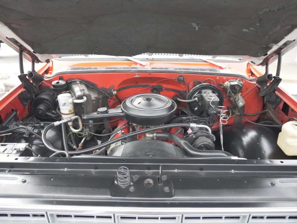1977 Chevrolet Blazer Cheyenne Engine