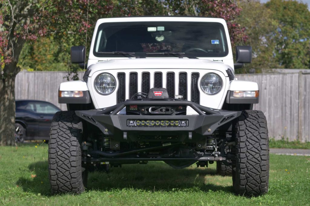 Jeep Wrangler Build Front View