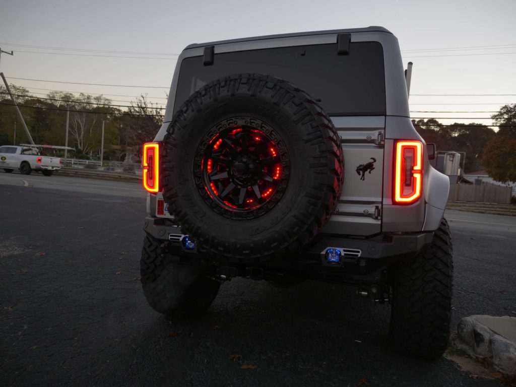 Matte Silver Bronco 44