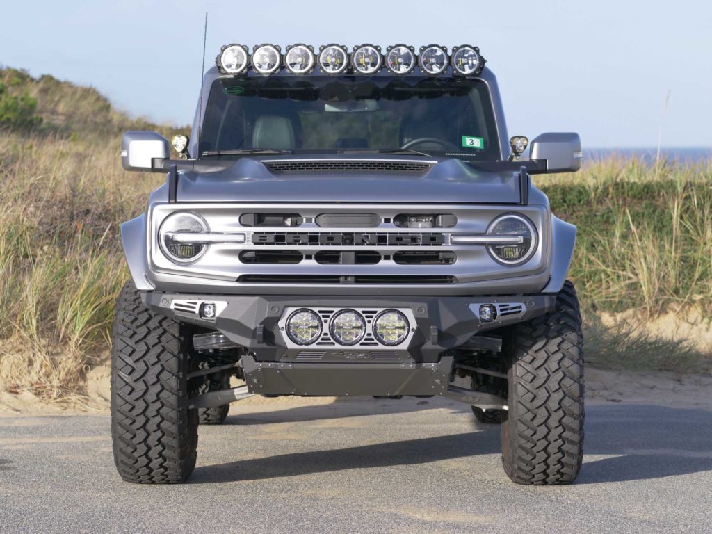 Silver Bronco After Front