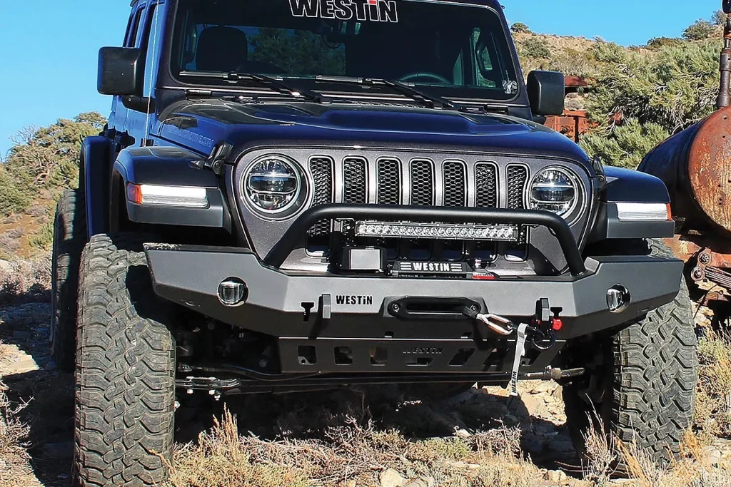 jeep westin bumper