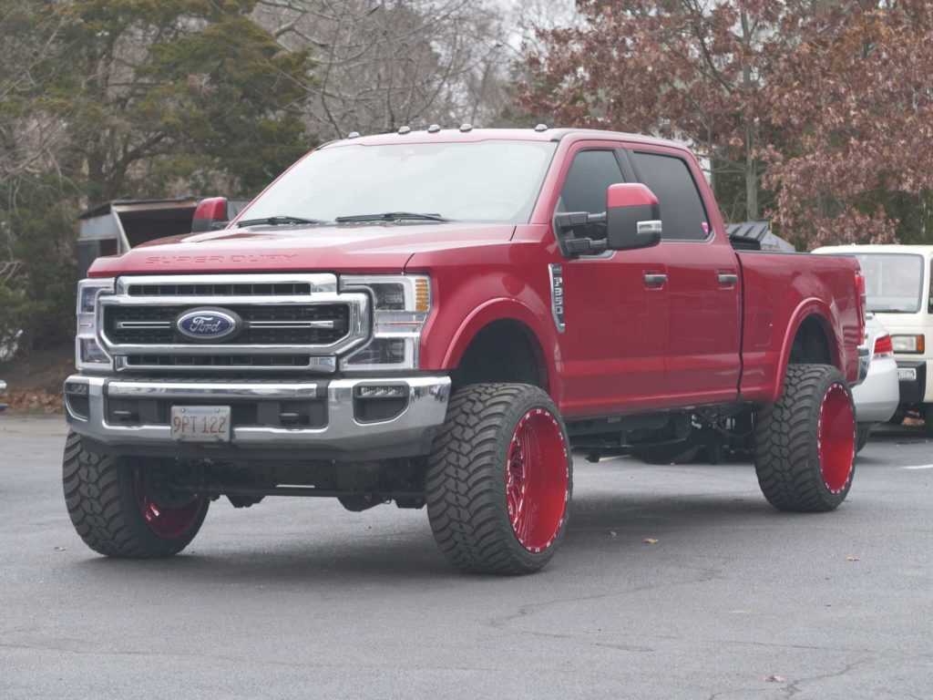 Red Ford Superduty Build 1
