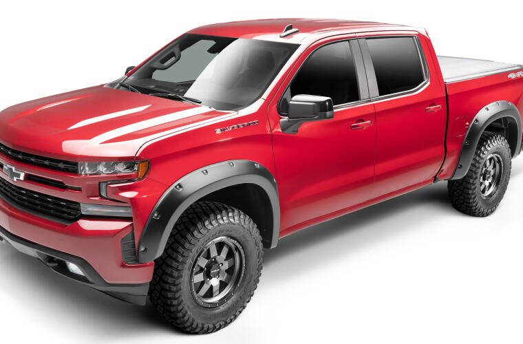 bushwacker chevy silverado pocket style flares