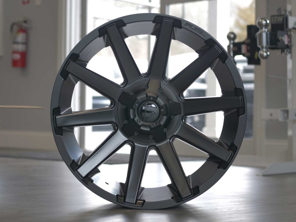 Fuel Offroad Contra 20x9 +19mm Satin Black