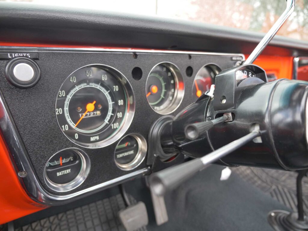 1972 Chevy Blazer Interior