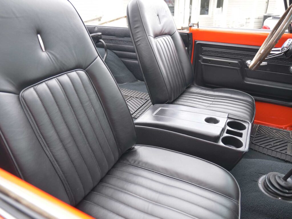 1972 Chevy Blazer Interior