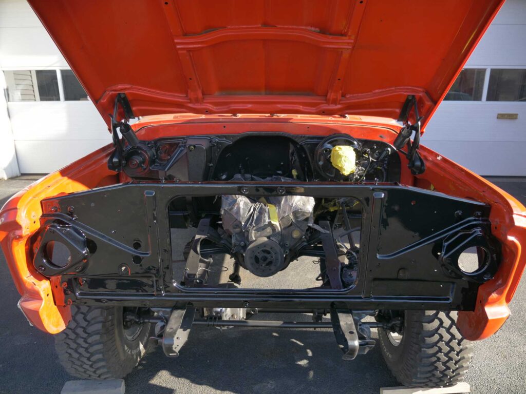 1972 Chevy Blazer Engine Bay