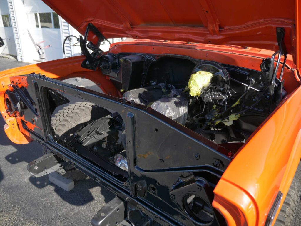 1972 Chevy Blazer Engine Bay