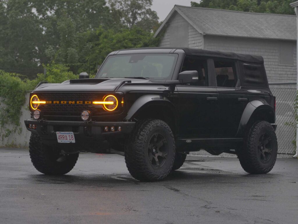 2021 Black Ford Bronco Build