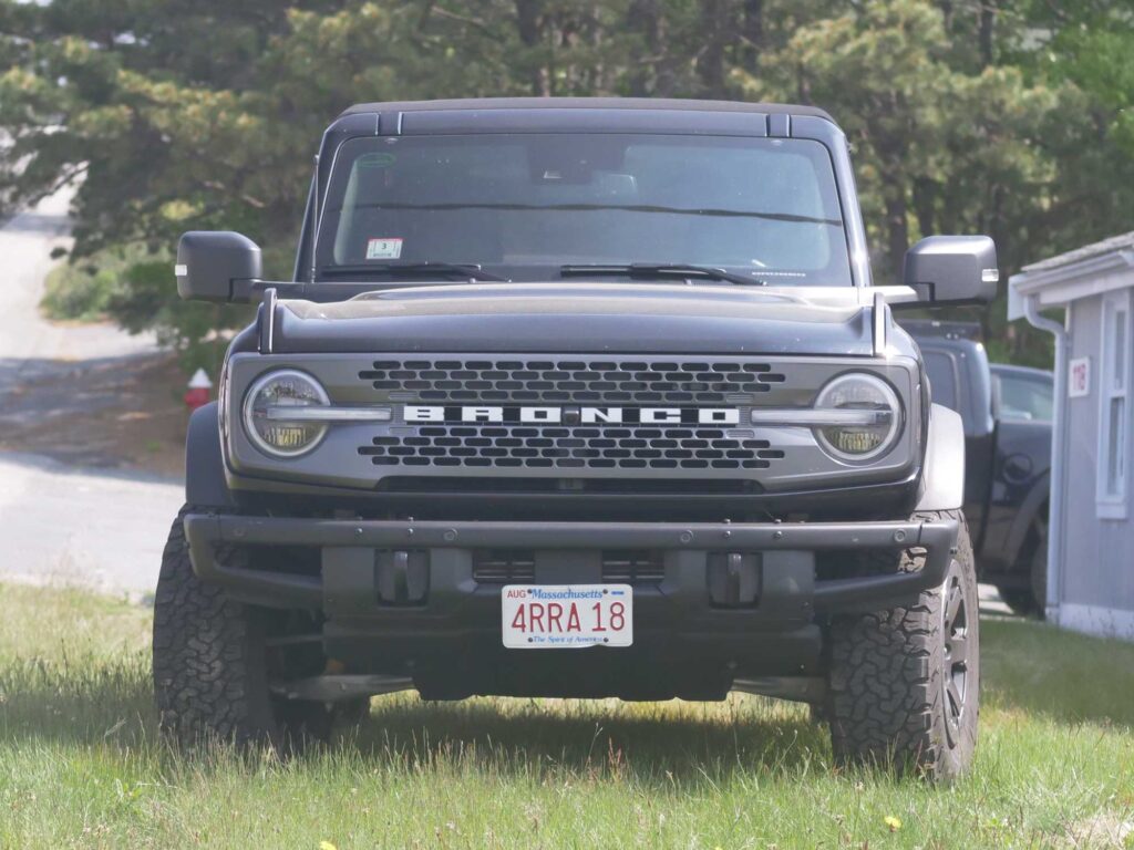 2021 Bronco Before Front